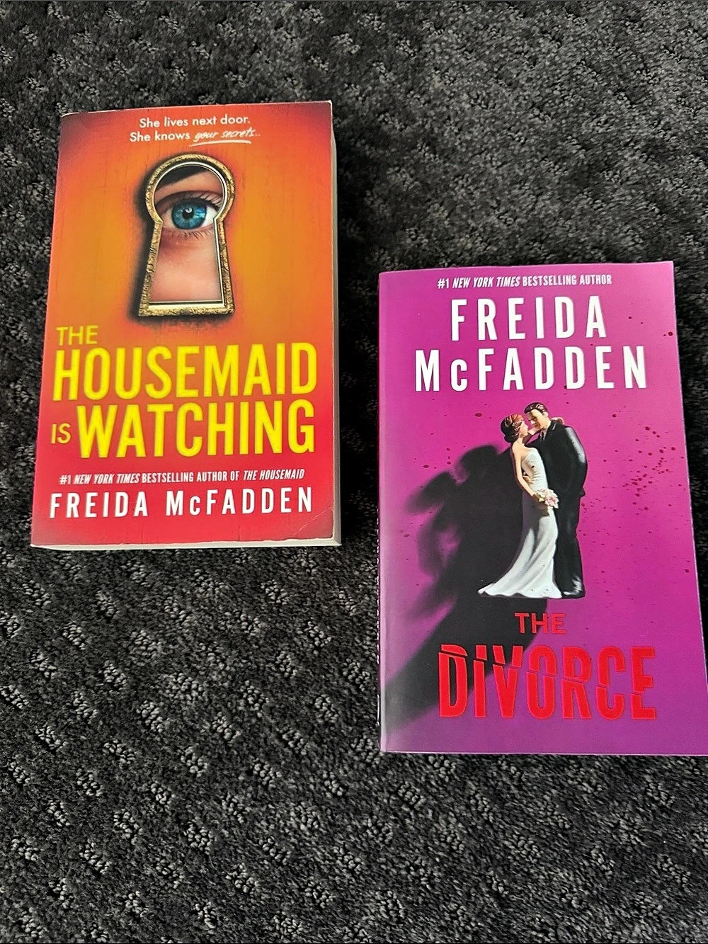 Freida McFadden The Housemaid Is Watching Books & The Divorce